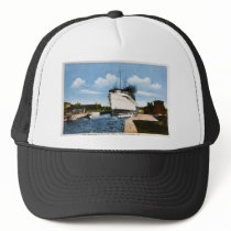 S.S. Assiniboia at Sault Ste. Marie, Ontario, CA Mesh Hat