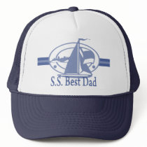 S.S.Best Dad SAIL hats by teesjustfordad S.S.Best Dad SAIL hats