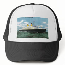 S.S. Constitution American Express Lines Vintage Mesh Hats