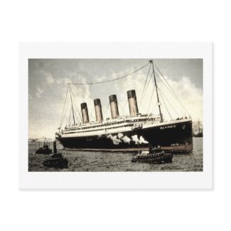 S.S. Olympic Star, White Star Line, 1913 postcard