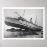 S.S. Princess May Shipwrecked 1910 posters