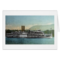 S.S. Robert Fulton - Hduson Riv er Day Line cards