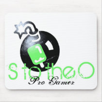 S to the O Ice Cream Bomb mousepads