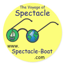 S/V Spectacle Small Yellow Stickers by melissawoolf S/V Spectacle Small Yellow Stickers