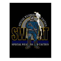 S.W.A.T. Attitude Postcard