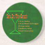S*x On The Beach Drink Coasters