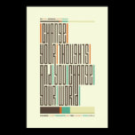 SA.0294 - Norman VP Quote Typography Poster posters