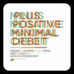 SA.0294 - Positive Negative Stickers stickers