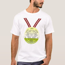 SAA Winter Games Gold Medal t-shirts