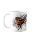Saab-95_ goes to heaven mug by griffingear Saab-95_ goes to heaven mug