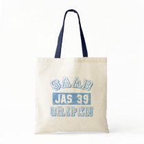 Saab Gripen - BLUE Tote Bag