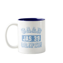 Saab Gripen - BLUE Mugs