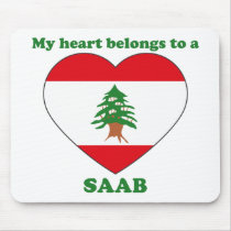 Saab mousepads by ValentinesDayTshirts Saab mousepads