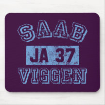 Saab Viggen - BLUE Mousepads