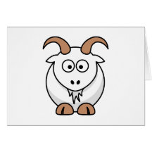 Saanen Goat Cards