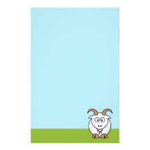 Saanen Goat Customized Stationery