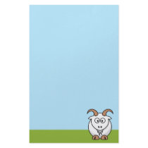 Saanen Goat Customized Stationery