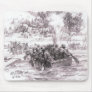 Saar River under fire Mouse Mats