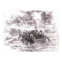 Saar River under fire posters
