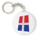 Saar Waving Flag (1947-1956) Keychains