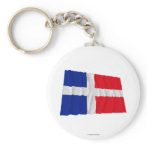 Saar Waving Flag (1947-1956) Key Chains