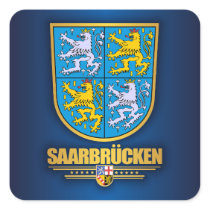Saarbrucken Kreis Coat of Arms Sticker