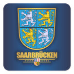 Saarbrucken Kreis Coat of Arms Sticker