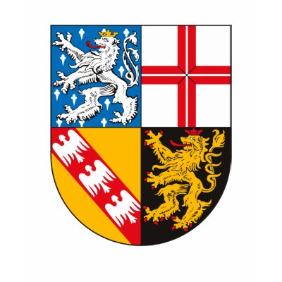 Saarland Coat of Arms T-shirt by FlagTshirts