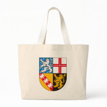 Saarland Coat of Arms Tote Bag by FlagTshirts Saarland Coat of Arms Tote Bag