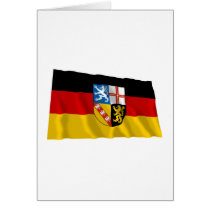 Saarland Flag cards by Vexillophile Saarland Flag cards