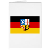 Saarland Flag cards by Vexillophile Saarland Flag cards