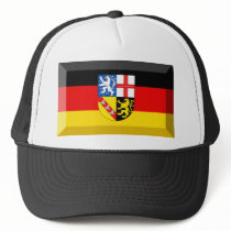 Saarland Flag Gem hats