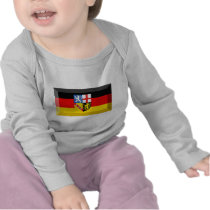 Saarland Flag Gem t-shirts