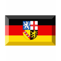 Saarland Flag Gem t-shirts