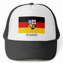 Saarland Flag hats