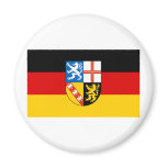 Saarland Flag Magnet
