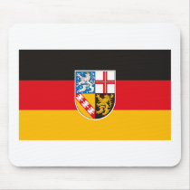 Saarland Flag Mousepad