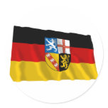Saarland Flag Sticker
