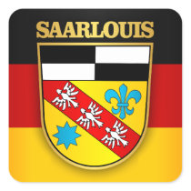 Saarlouis Kreis COA Stickers