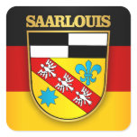Saarlouis Kreis COA Stickers