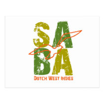 Saba DWI postcards