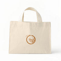 Saba is curious, Floral Bag by CrittersFactory Saba is curious, Floral Bag