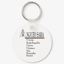 Saba keychains by Kwanzaa Saba keychains
