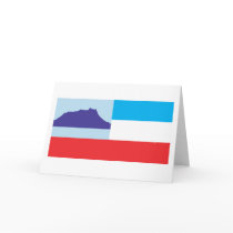 Sabah Flag Greeting Card