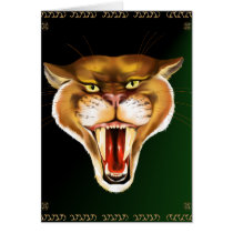 Sabertoothed Tiger Card by Lotacats Sabertoothed Tiger Card