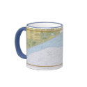 Sabine Bank Texas Nautical Chart Mug