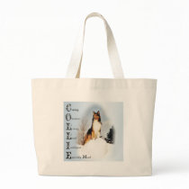 Sable Rough Collie Gifts Canvas Bags