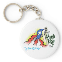 Sabor Boricua "Mi bonita bandera" keychain