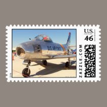 Sabre Jet - Korean War stamps