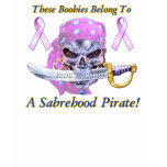 Sabrehood Pirates Breast Cancer Support Shirt